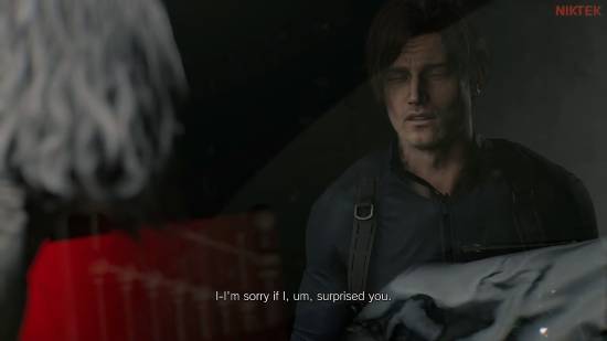 《生化9》格蕾丝里昂互换MOD！里昂受惊变娘炮