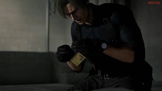 《生化9》格蕾丝里昂互换MOD！里昂受惊变娘炮