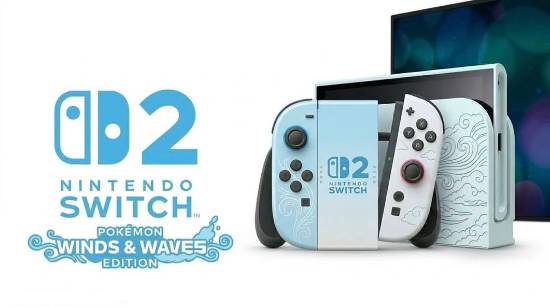 玩家自制《宝可梦：风/波》NS2限定机渲染图！网友：出必买