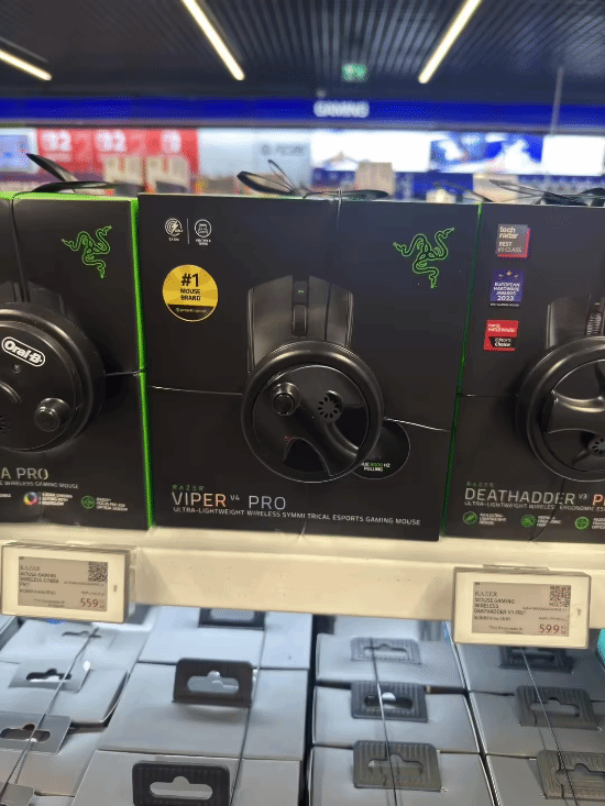 49g轻量化+50K传感器！雷蛇毒蝰V4 Pro规格泄露