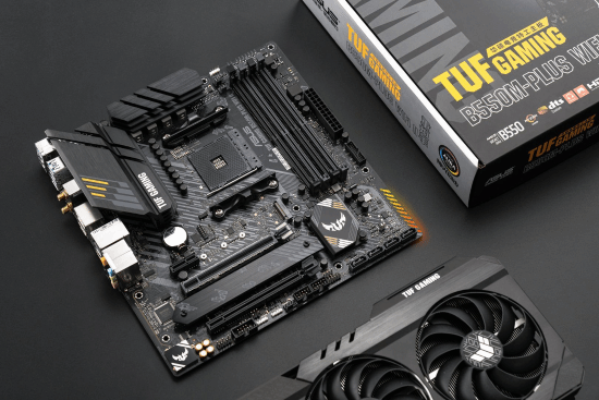 5500X3D装机首选华硕B550重炮手WIFI二代主板