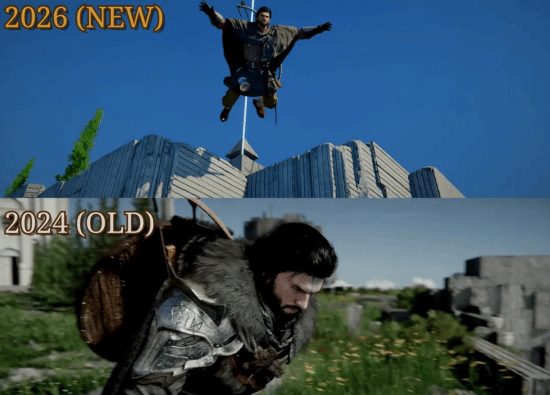 《红色沙漠》画面疯狂进步!已有神作之姿?