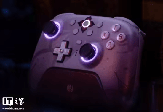 售价499元！八位堂x《崩坏：星穹铁道》联名长夜月手柄:魅力紫