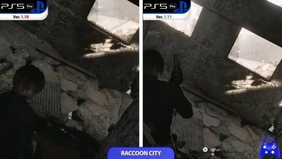 PS5Pro反向升级?《生化危机9：安魂曲》更新画质缩水对比