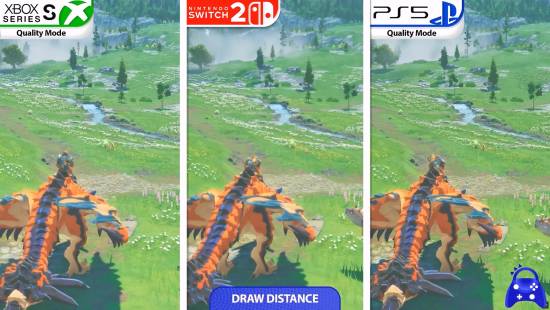 M站88分《怪物猎人物语3：命运双龙》画面对比：PS5表现强悍超60FPS