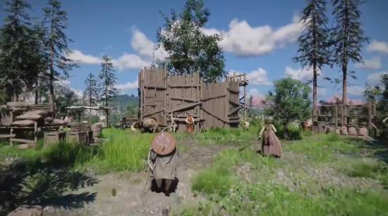 我在《红色沙漠》学"养猪种地"!游戏新实机公开