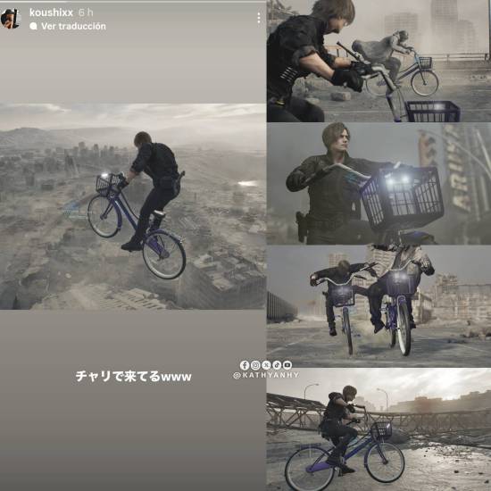 《生化危机9：安魂曲》摩托替换自行车Mod逗乐总监！秒变喜剧片