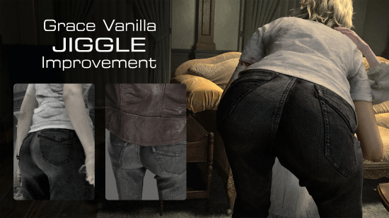 《生化9》格蕾丝物理晃动Mod来了！上下围都能摇