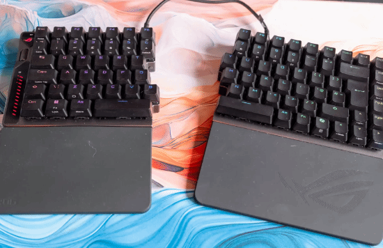 ROG分体式超级键盘！短板明显却仍然拿下IGN8分？