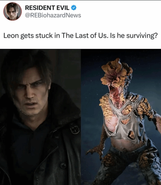 里昂丢进《美末》能活吗？玩家热议:是丧尸该怕他